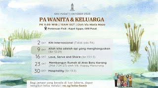 Allah Kita adalah Api yang Menghanguskan I (Ibr 12:29) - Vik. Maria Mazo