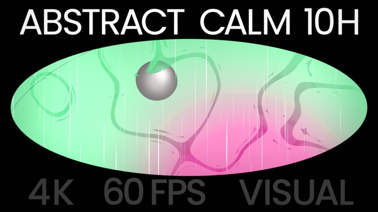 Quiet Inside – 10 hours of hand-made abstract calm in 4K 60fps