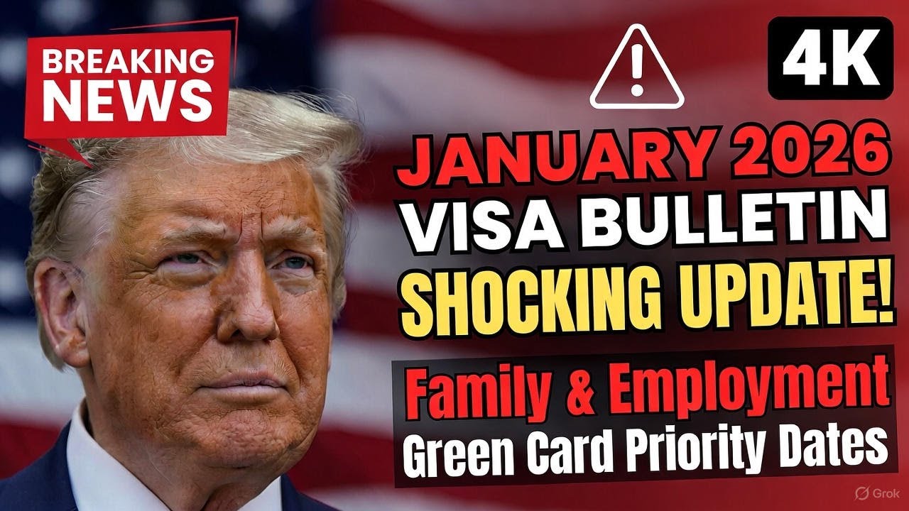 January 2026 Visa Bulletin SHOCKING Update 🚨 | Family & Employment Green Card Priority Dates