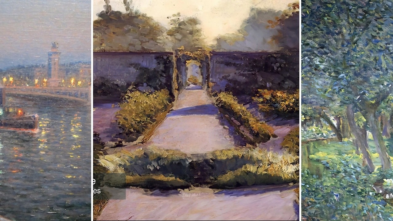 Impressionist Art TV — Silent Art Gallery · September 21 Morning | The Kitchen Garden… & others
