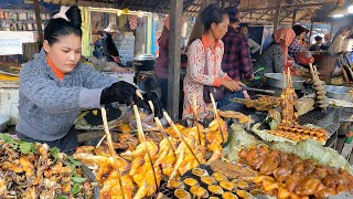 Exploring Cambodian's Diverse Street Food Scenes - Grilled Fish, Honeycombs & More @Udong Resort