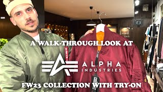 Alpha Industries FW23 Walkthrough & Try-On