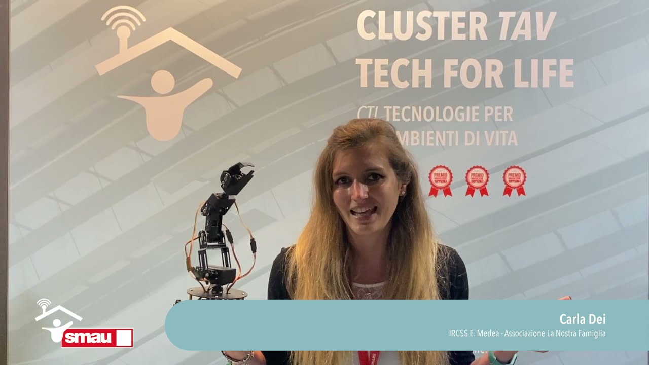 MINDBOT dell'IRCSS E. Medea Associazione La Nostra Famiglia - Il Cluster TAV a SMAU 2021