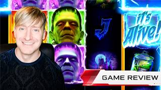 Frankenstein Returns review! #slots #slotmachines #quickhitslots