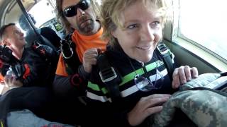 Dana Funk's Tandem skydive!