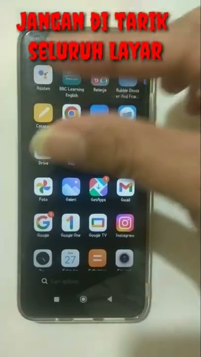 Tutorial Tangkap Layar dengan 3 Jari #shorts #youtubeshorts #fyp