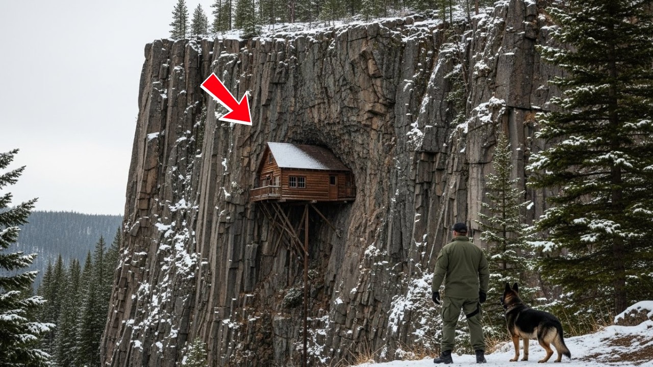 They Mocked the Navy SEAL’s Cliffside Home — Until His Dog Found the Truth Inside