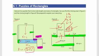 Algebra 1 Unit 7 Lesson 6 Rewriting Quadratic Expr