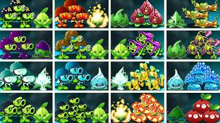 Pvz 2 - Random 16 Mega gatling & New Plants & Mint Battlez - WHo WIll WIn?-Team Plant vs Team Plant screenshot 1