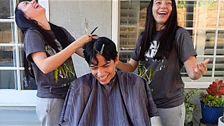 Letting My Sister-in-Law Cut My Hair..