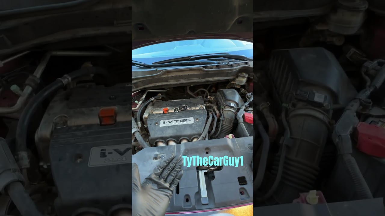 Honda CRV misfire at idle Vacuum Leak 