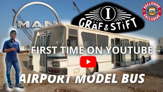 MAN GRÄF & STIFT | AIRPORT MODEL BUS | FIRST TIME ON YOUTUBE | VEHICLE MANIA screenshot 3