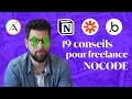 19 conseils pour devenir un bon freelance en nocode