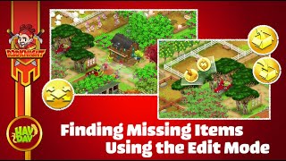 How to Find Missing Items Using the Edit Mode