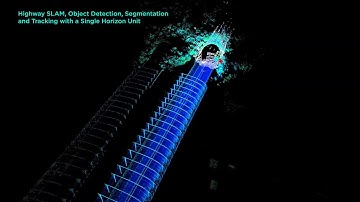 Livox Horizon Highway Slam Detection Segmentation Tracking