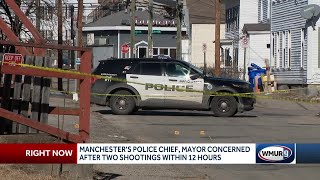Manchester officials concerned after 2 shootings in less than 12 hours