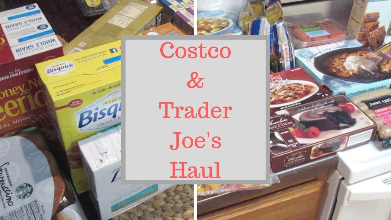 Costco & Trader Joe's Haul March YouTube