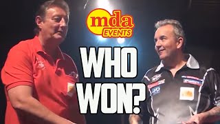 Phil Taylor v Eric Bristow -  6th April 2012- Armageddon - Legends collide