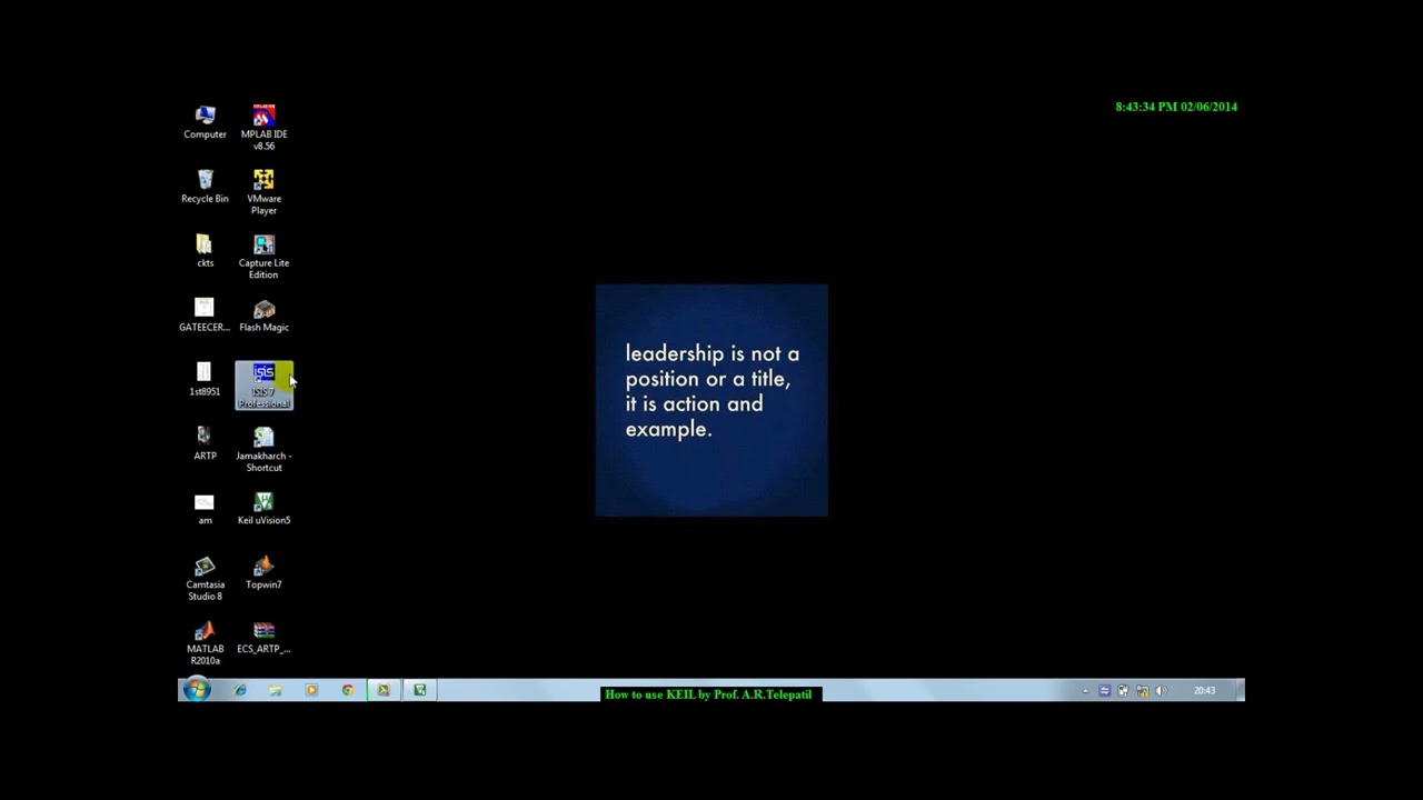 8051 Microcontroller PORT Programming with KEIL IDE with Simulation in Proteus