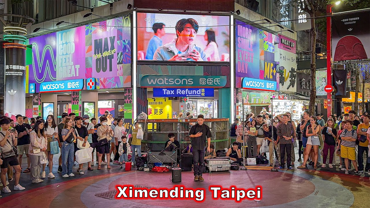 Ximending Nightlife From Street Performers to LateNight Eats YouTube