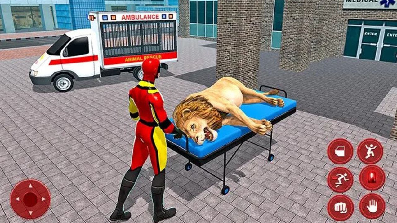 Light Speed Robot hero animals Rescue Mission - Android Gameplay