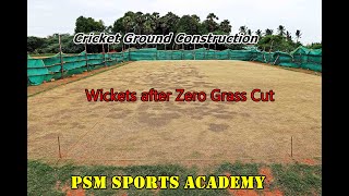 Wickets After Zero Grass Cut