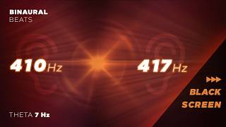 Binaural Beats 410 Hz & 417 Hz pure tone | Theta Brainwave Entrainment | Deep Meditation frequencies