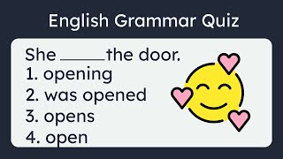 Beginner English Grammar Quiz #1 [A1] English Quiz