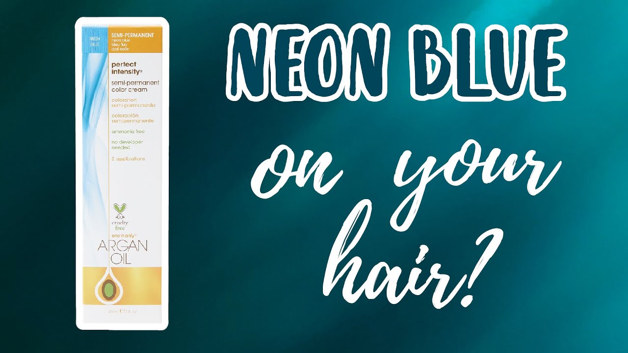 One N Only NEON BLUE | Hair Swatches