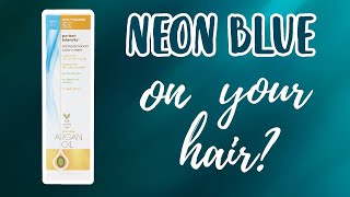 One N Only NEON BLUE | Hair Swatches
