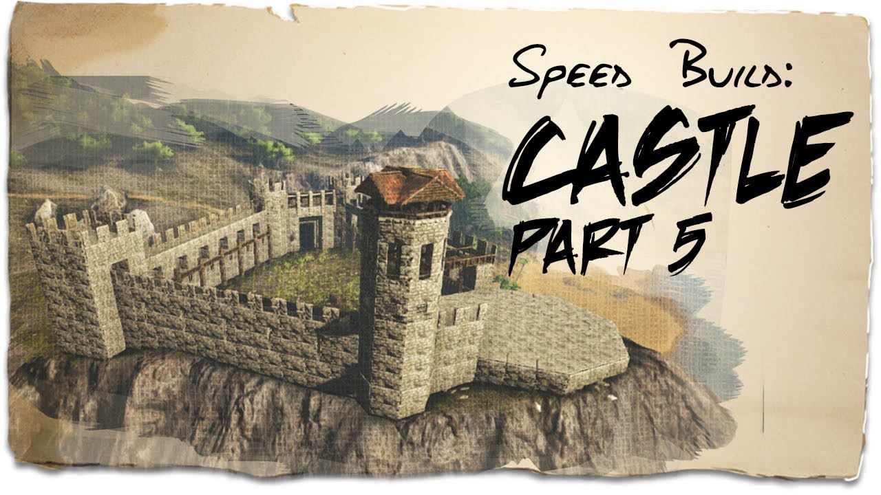 Building a Castle: Part 5 - A Tall Octagonal Tower | ARK: Survival Evolved | Base Design