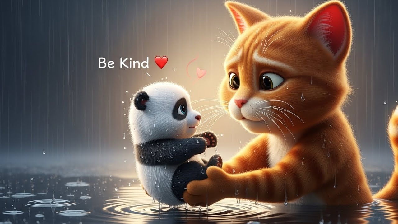 Kind Mama Cat’s Big Adventure 🚲 | Viral Cat Family Story