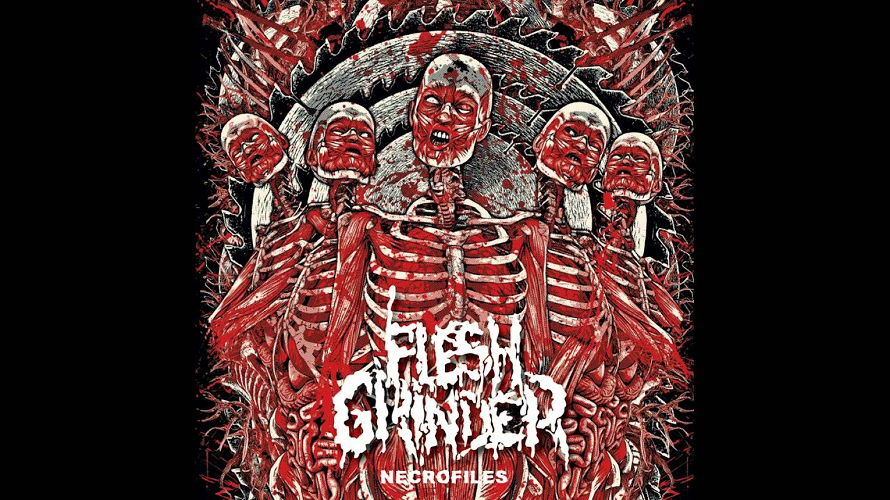 Flesh Grinder - Necrofiles ‎7\