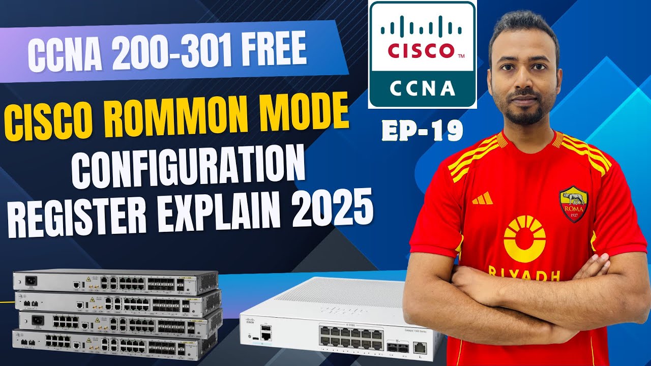 Day 19 | 🔥🔥 Cisco ROMMON Mode & Configuration Register Explained Like a ...