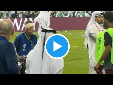 شاهد لحظة اشتباكات الجمهور الإماراتي مع لاعبين قطر فوزمنتخب قطرعلى نظيرة الإماراتي2 1 كأس العالم2026