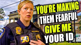 First Amendment Audit: Karens Call Police – Female Cop Gets OWNED & Walk of Shame!