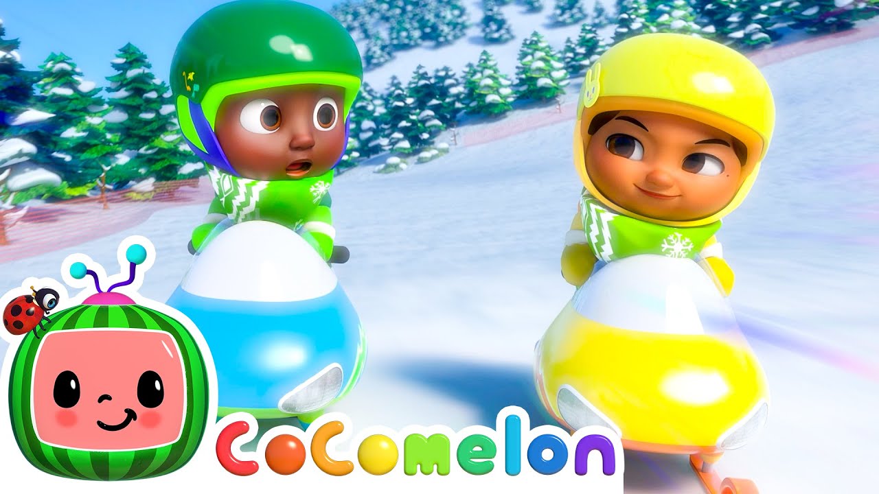 Snow Racing Song | Cody & JJ! It's Play Time! CoComelon Kids Songs ...