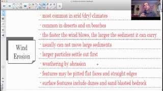 Wind and Ocean Waves Erosion