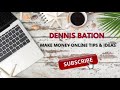 My Youtube Intro I Dennis Bation