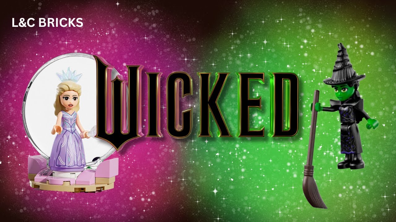 💚WICKED FOR GOOD Speed Build — STUNNING LEGO 🌈 Reveal!