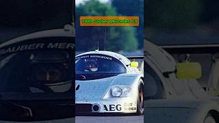Sauber Mercedes C9 Flat Out at Le Mans | Group C Madness #LeMans #SauberC9 #MercedesC9 #80sRacing