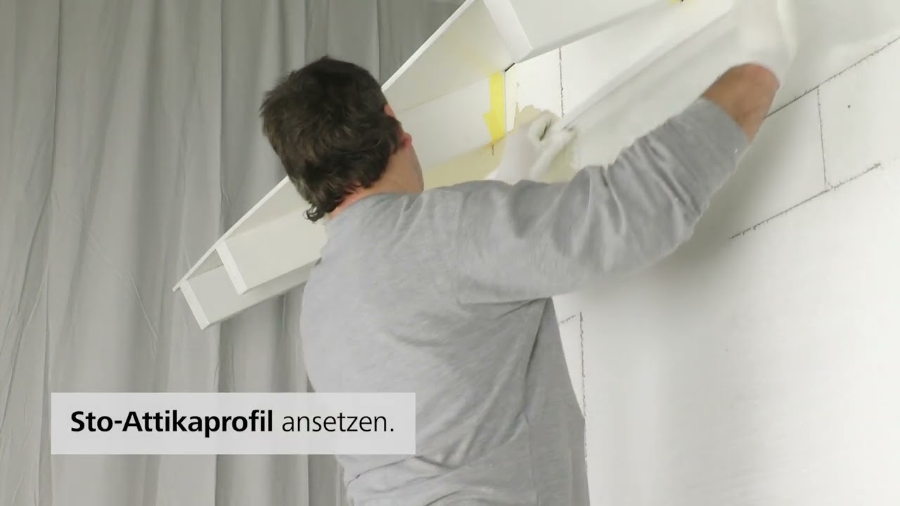 Sto-WDVS - Anschluss an ein nichtbelüftetes Dach