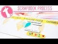 Summer Magic Scrapbook Process | Freckled Fawn