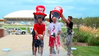 @IlliniAthletics AD Mike Thomas and @IlliniHoops Coach John Groce accept ALS Ice Bucket Challenge