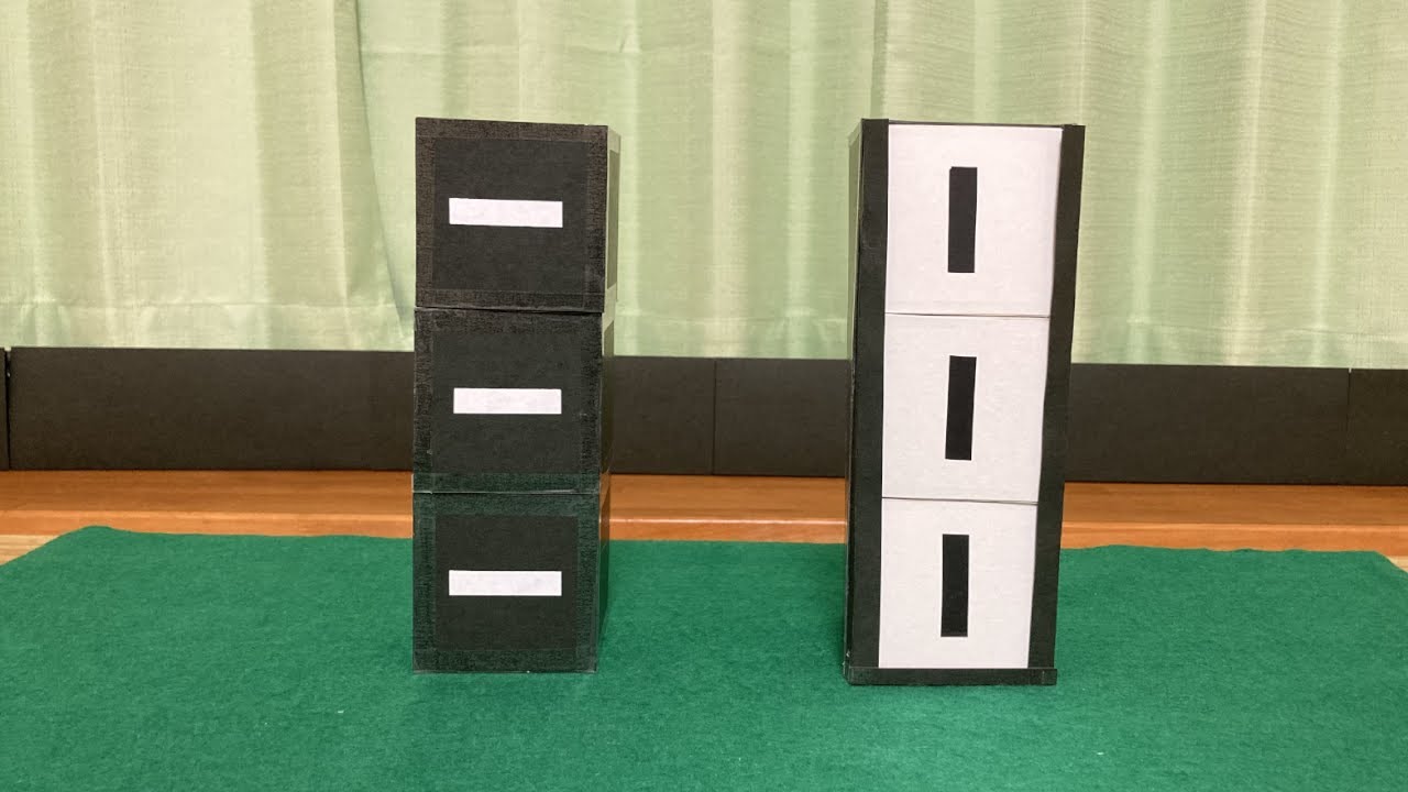 箱の中で回転！？　【キューブマジック種明かし】Turning Around Cube Magic Trick with Tutorial.