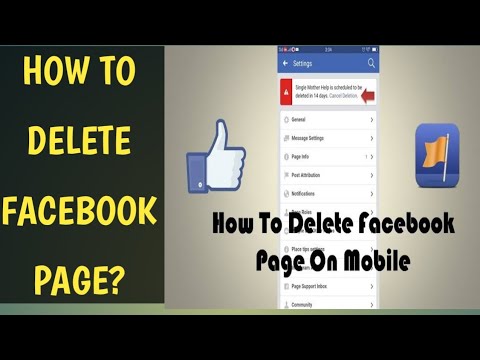 How to Delete Facebook Page?  2020