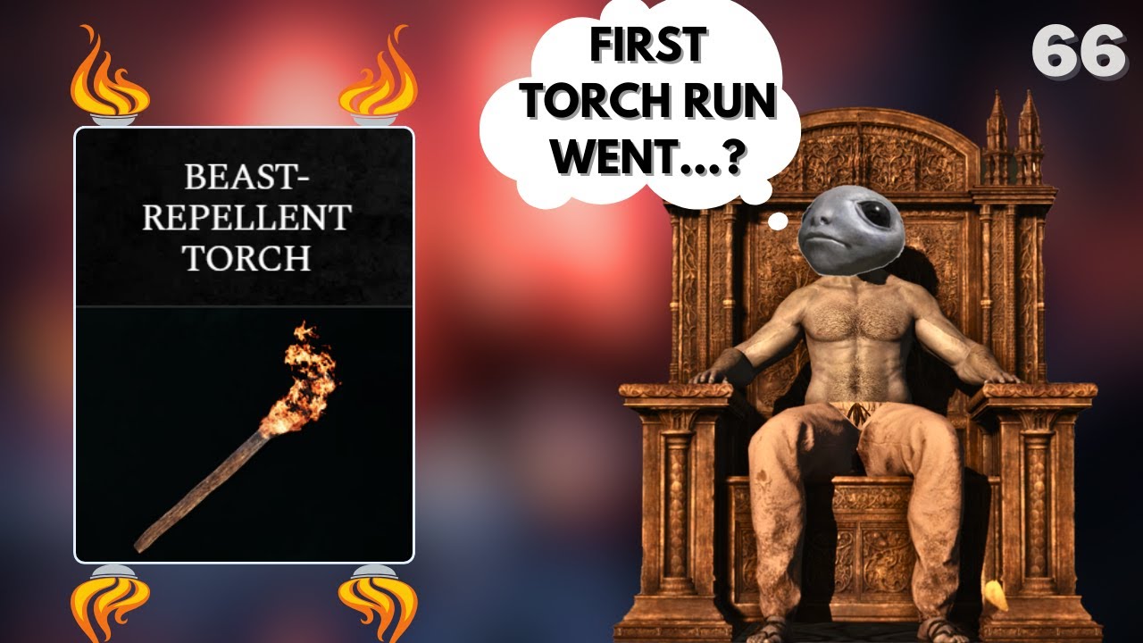 first TORCH only - (beating ELDEN RING with all 308 weapons) - YouTube
