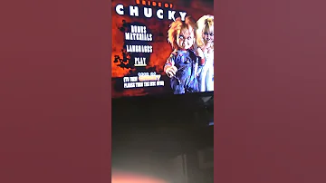 Bride of chucky main menu