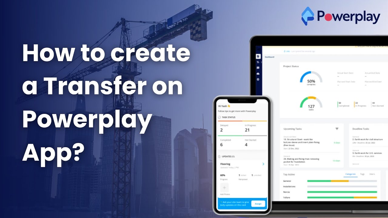 How to create a Transfer on Powerplay App?