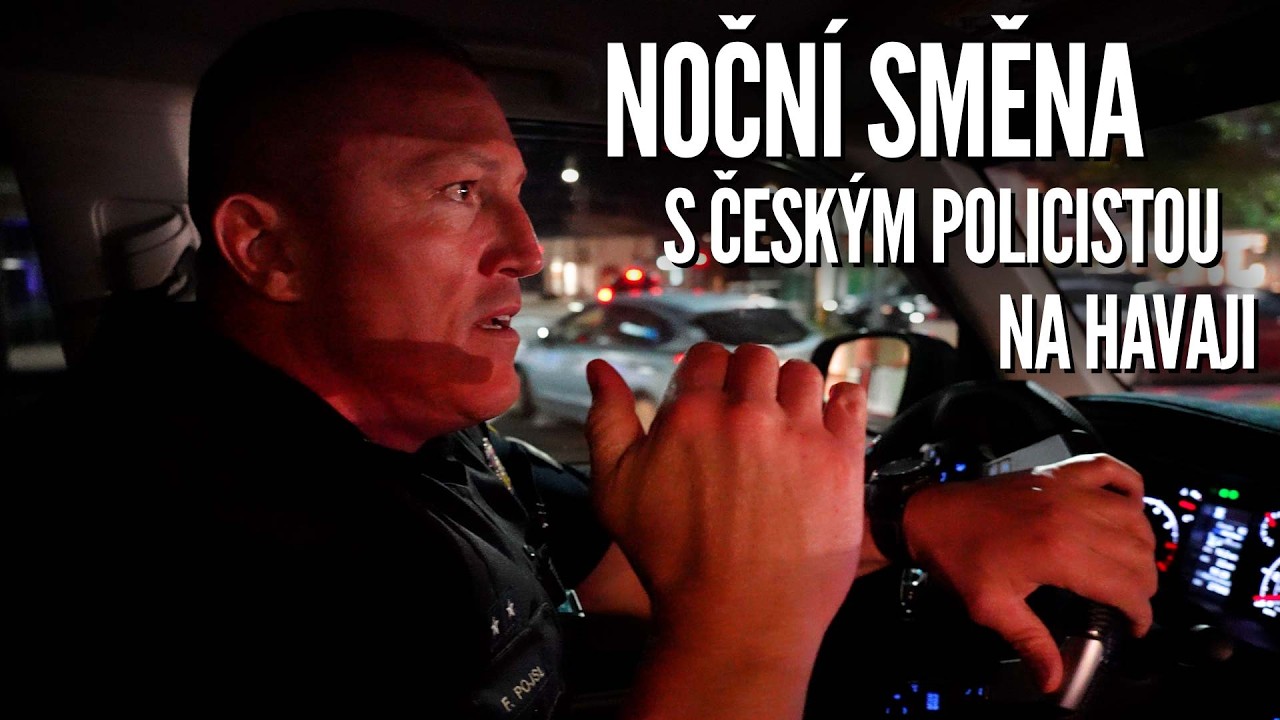 Noční směna s ČESKÝM policistou na HAVAJI + Prohlídka hlavní stanice v Honolulu (NE/OBYČEJNÍ LIDÉ)